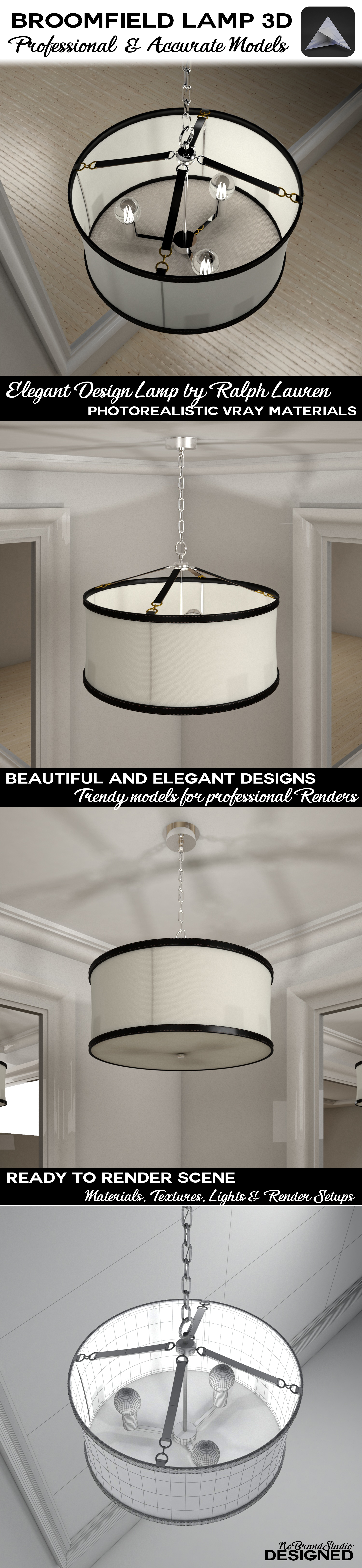 Broomfield Lamp by Ralph Lauren by NOBRANDSTUDIO 3DOcean